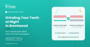 Read more about the article Grinding Your Teeth at Night in Brentwood: How a Dental Splint Differs From a Chemist Mouthguard