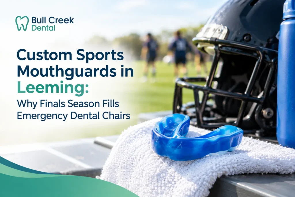 Custom Sports Mouthguards in Leeming: Why Finals Season Fills Emergency Dental Chairs